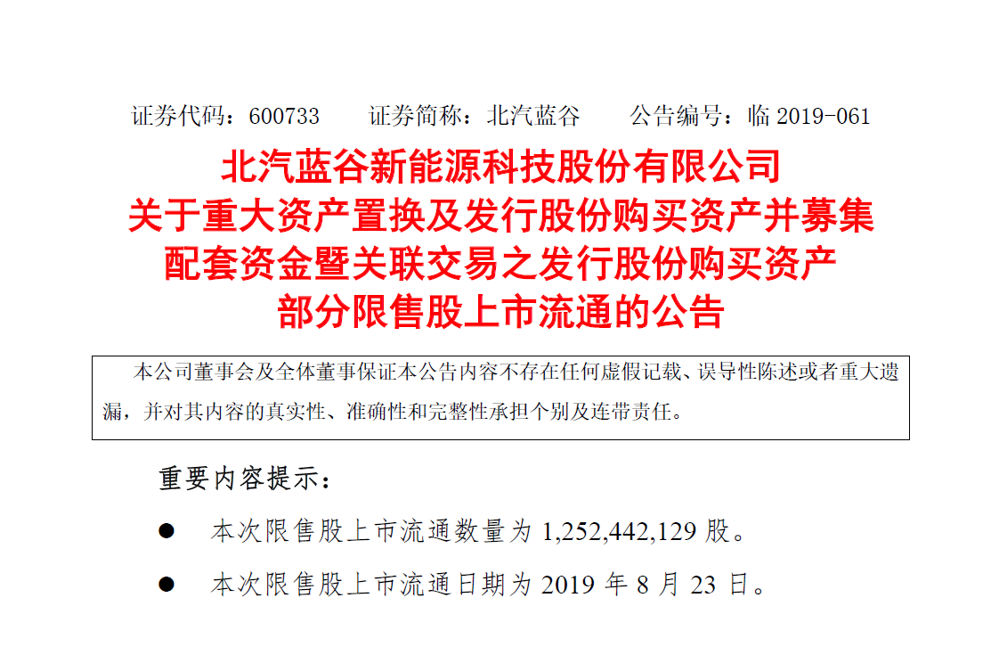 北汽蓝谷-北汽蓝谷股票股吧