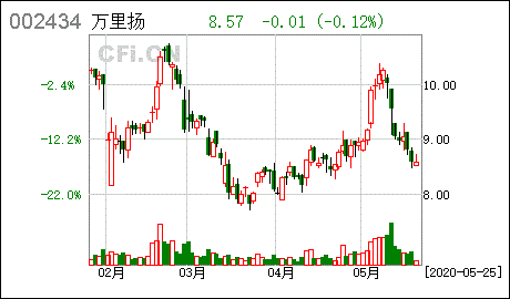 002434-002434万里扬股票