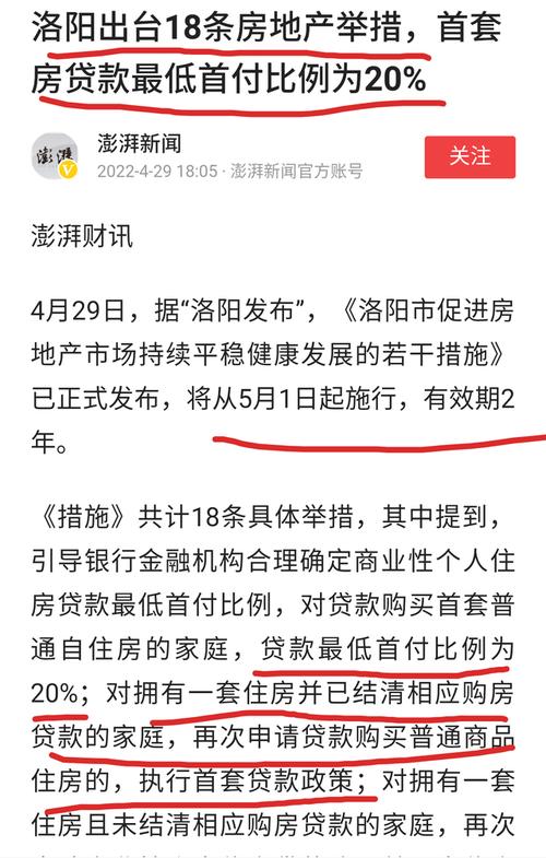 洛阳出台18条房地产举措-洛阳出台18条房地产举措有哪些