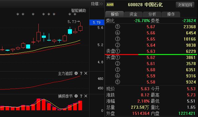 中国石化股票代码-中国石化股票代码600028