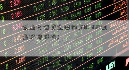 创业环保股票-创业环保股票股吧