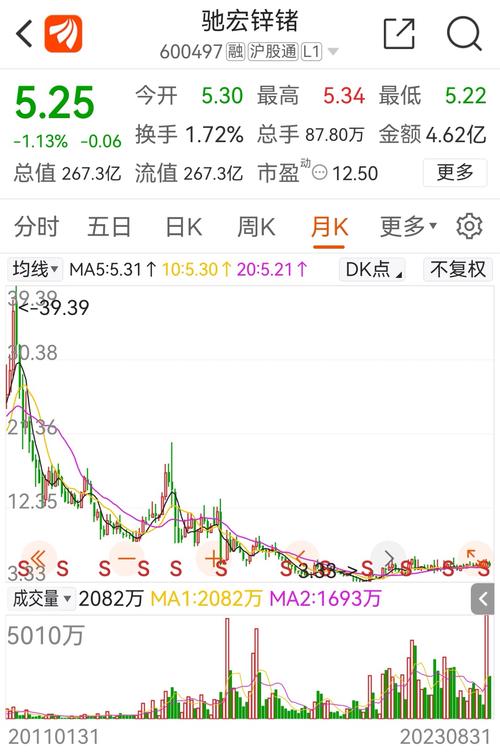 股票600497-股票600497行情