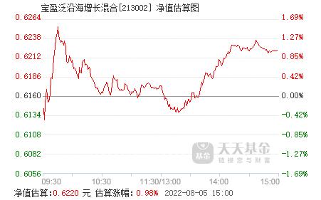 宝盈泛沿海基金净值-宝盈泛沿海基金净值今日213002