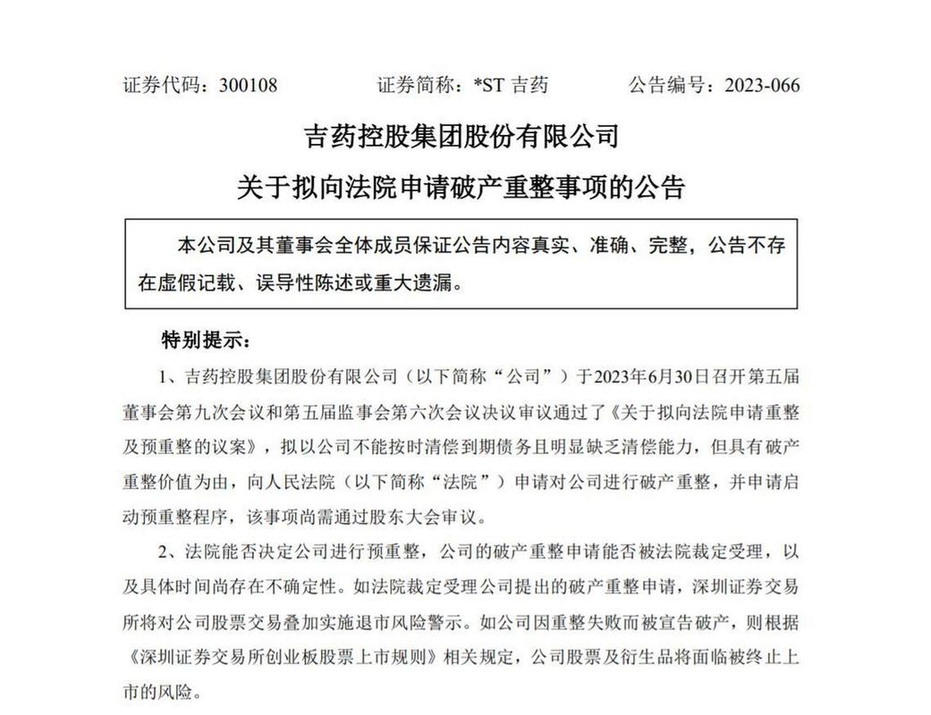 300108-300108 吉药控股股吧