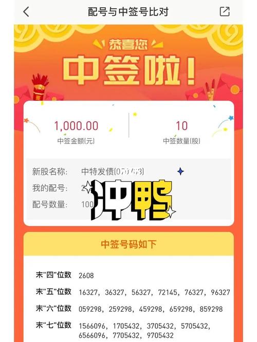 中特发债-中特发债中签能赚多少