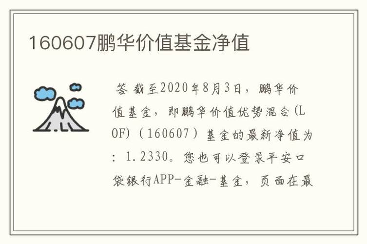 鹏华基金160607-鹏华基金160607净值