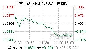 广发小盘成长混合162703-广发小盘成长混合162703今日净值