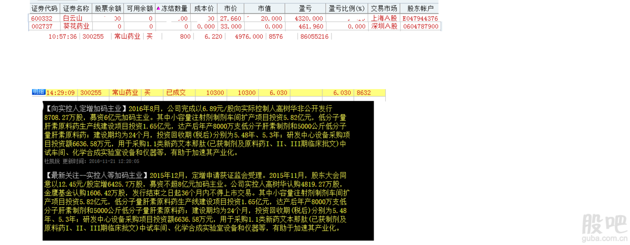 常山药业股票-常山药业股票股吧